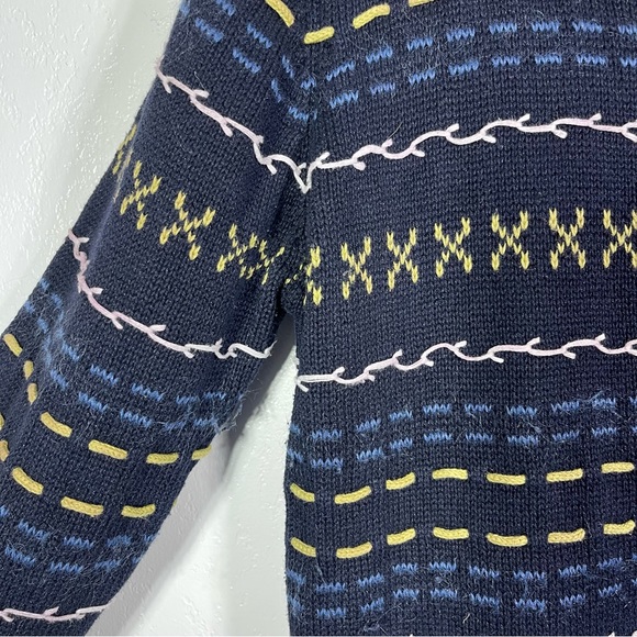 Christopher & Banks, Hand Embroidered Cardigan. Size Large. Good used condition! - Picture 2 of 6